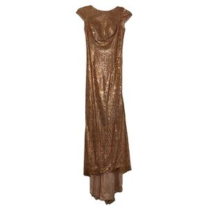 Elegant Sequin Evening Gown